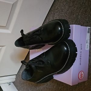 Madden girl black shoes